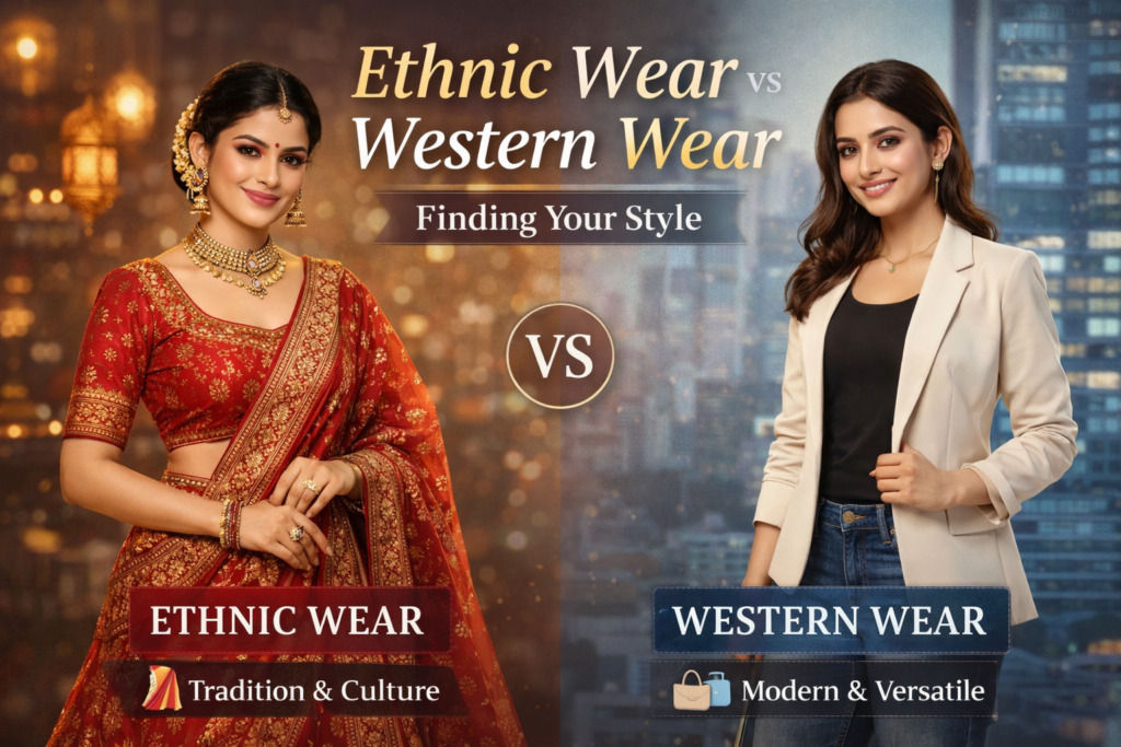 ethnic wear vs western wear styles